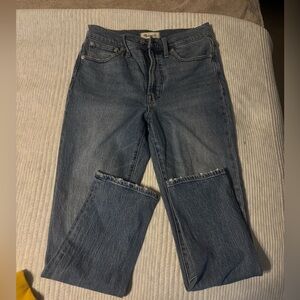 Madewell Women's The Perfect Vintage Jean Straight Leg in Classic Blue